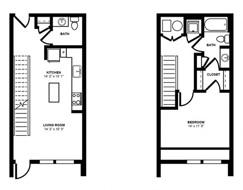 A1P_loft_1 BD 1 Bath_922sqft